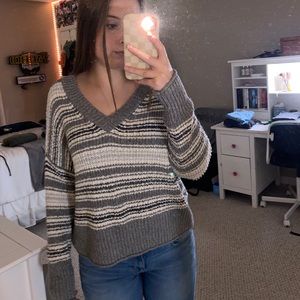 American eagle striped sweater